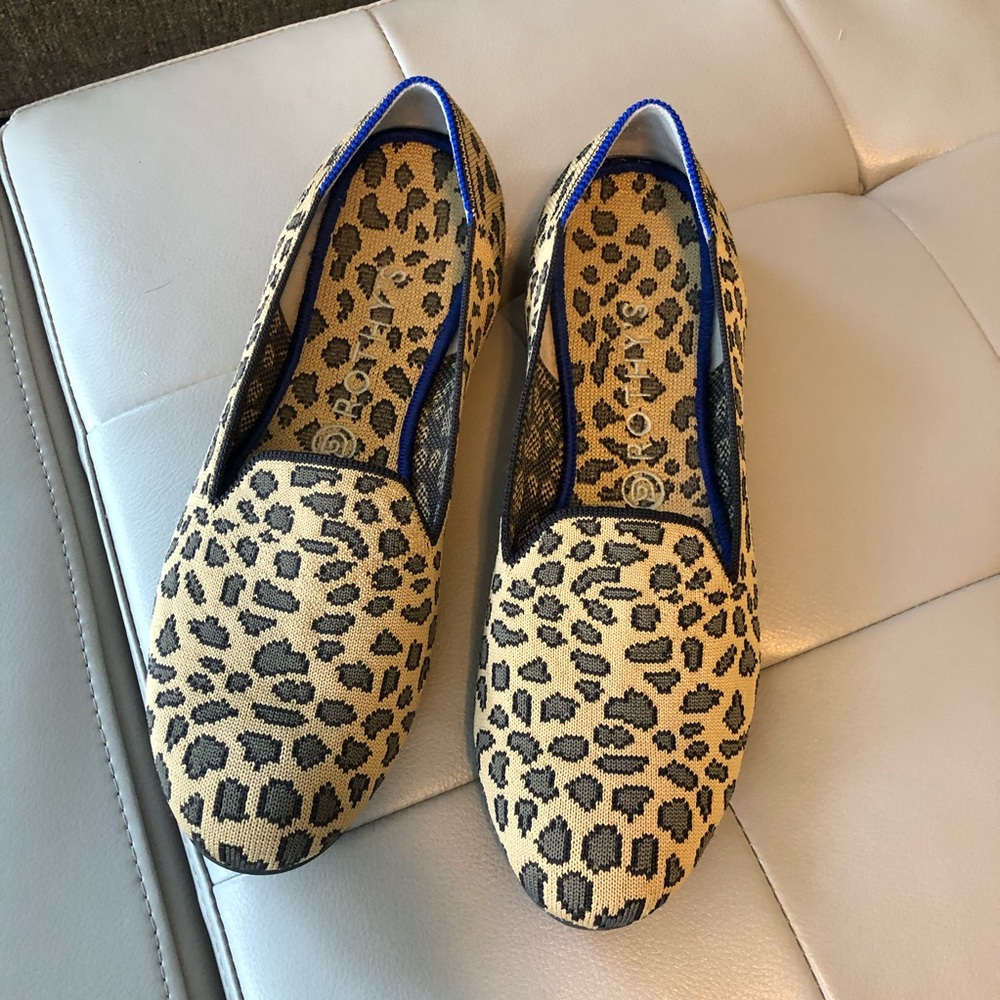 Authentic Rothy’s Spotted 🐆 Loafers 10